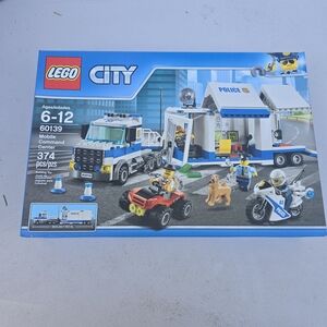 LEGO City Police Command Center Set - Blue, White, Black
